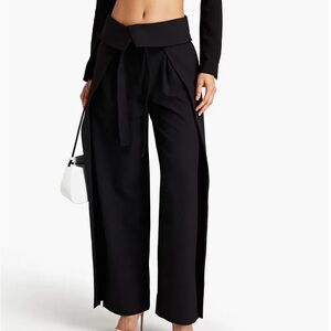NWT A.L.C. Emilio Wide-Leg Tie-Waist Pants